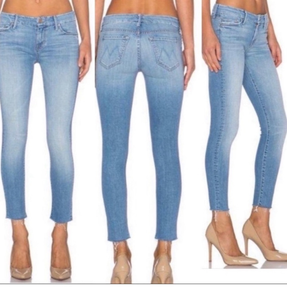MOTHER The Looker Ankle Fray in Tourist Trap Size 28